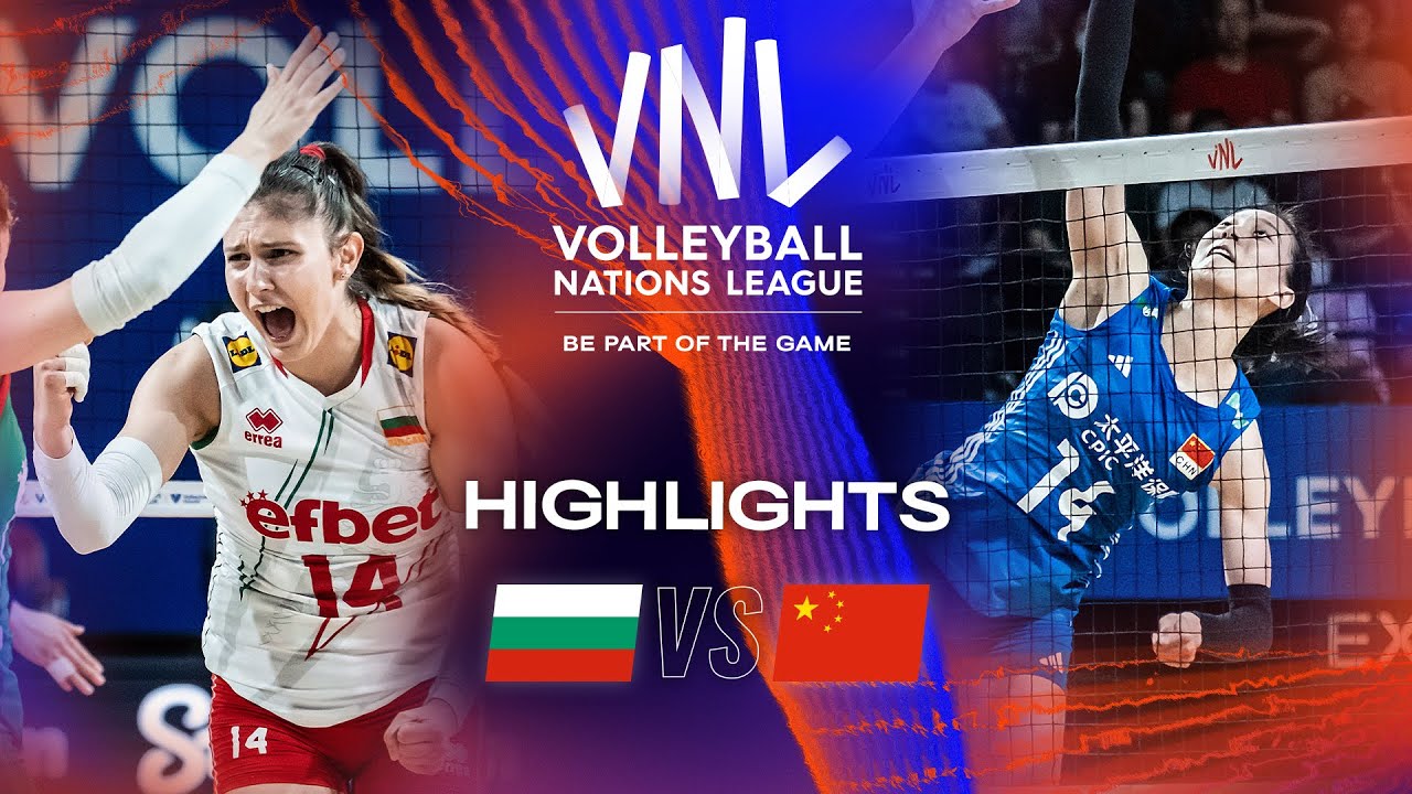 Bul Vs Chn Highlights Week Women S Vnl