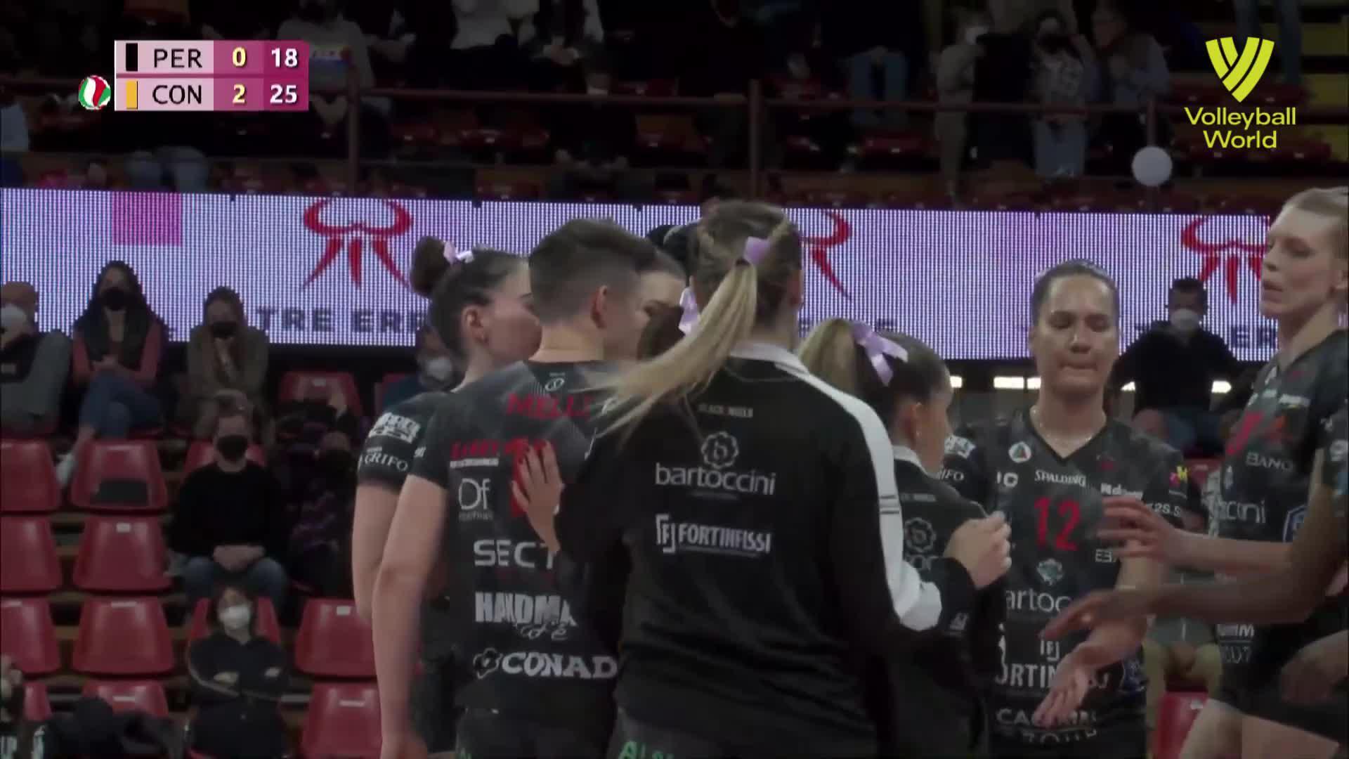 Bartoccini Fortinfissi Perugia Vs Imoco Volley Conegliano FIVB