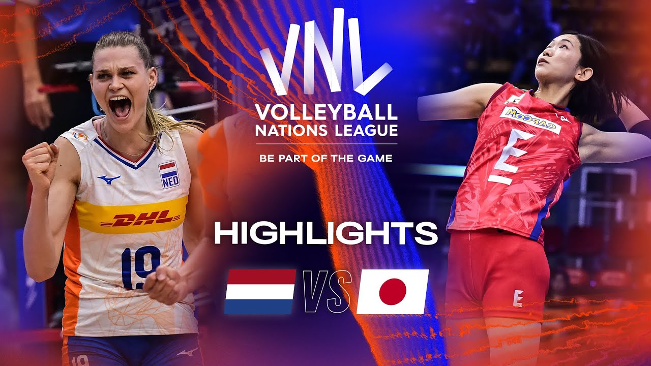 NED Vs JPN Highlights Week 3 Women S VNL 2023