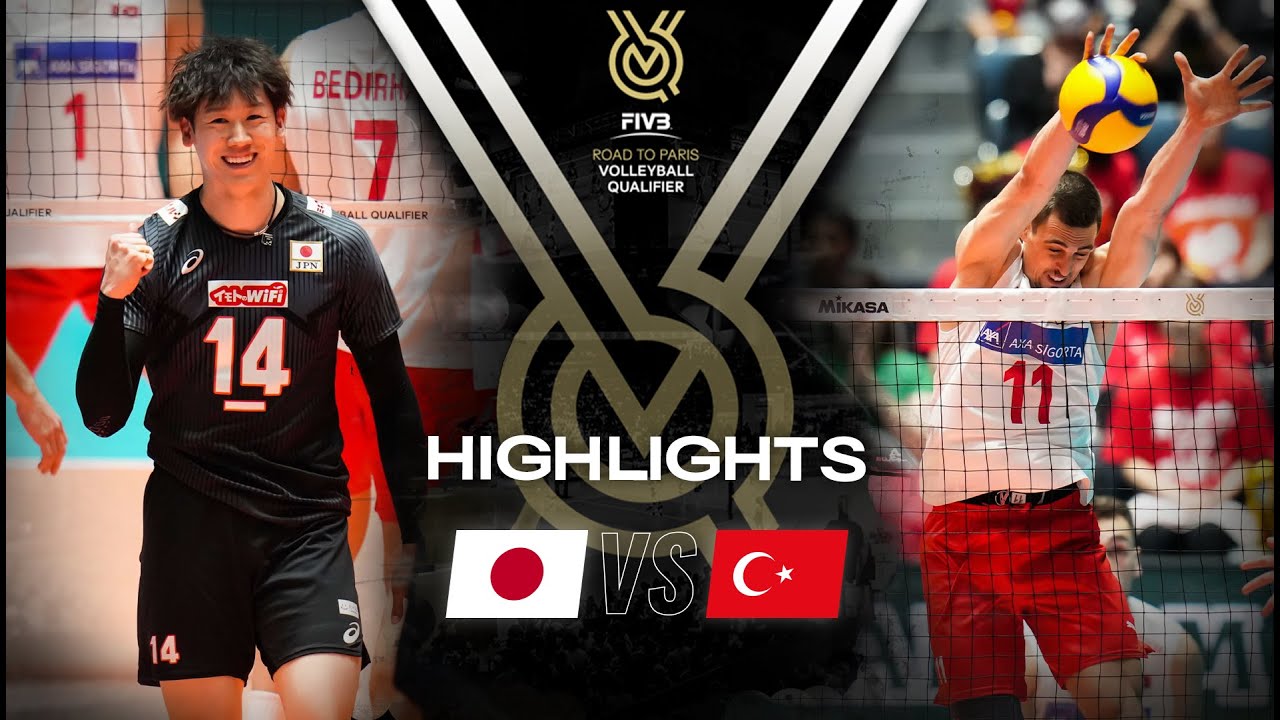 JPN Vs TUR Highlights Men S OQT 2023