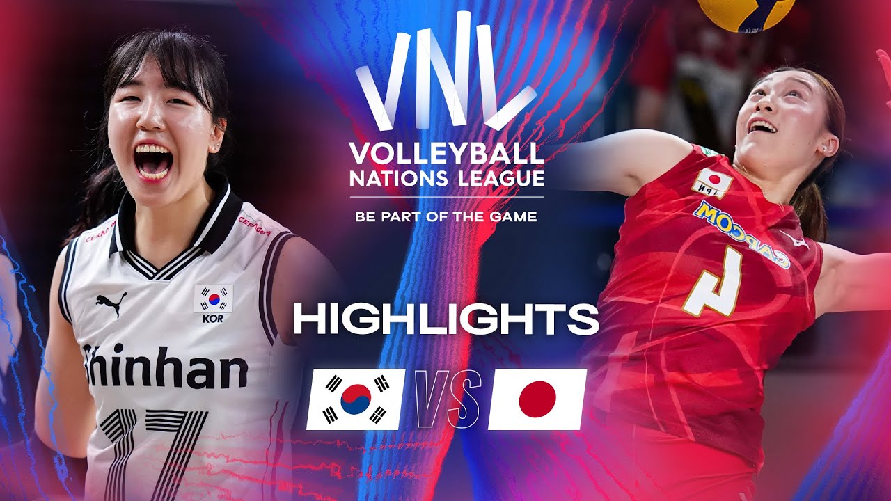 KOR Vs JPN Highlights Week 3 Women S VNL 2024