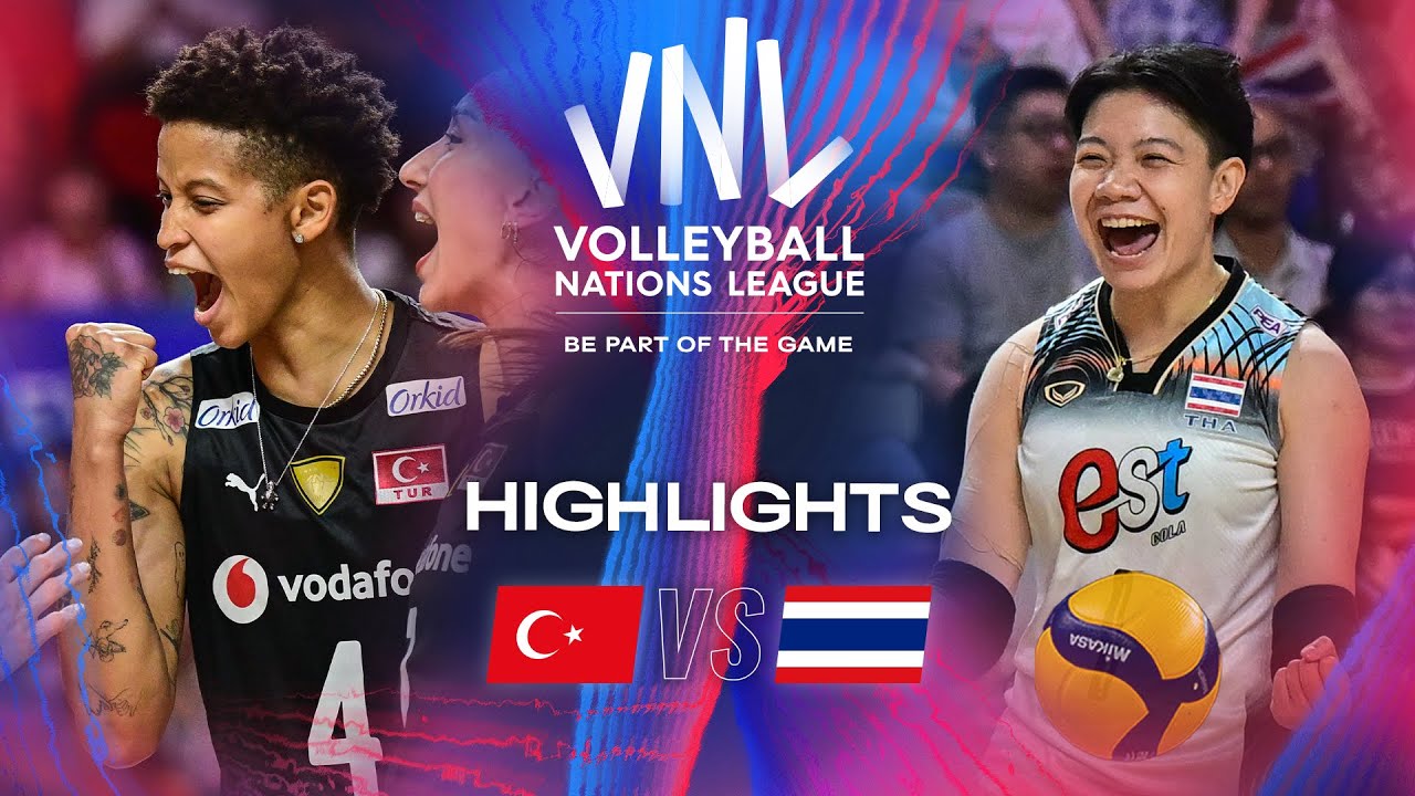 Tur Vs Tha Highlights Week Women S Vnl