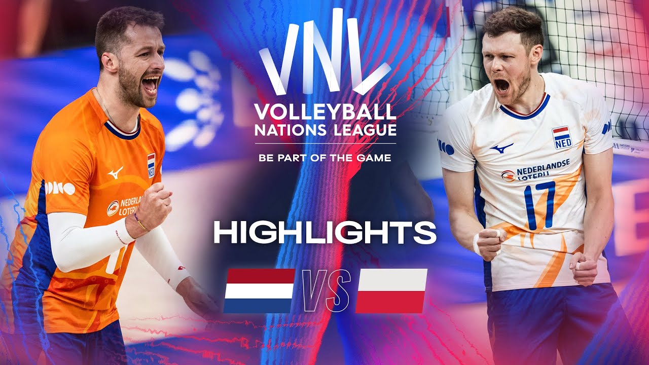 NED Vs POL Highlights Week 1 Men S VNL 2024