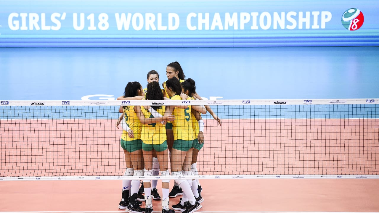 Brazil Finish Fifth At Girls U18s Volleyballworld Com