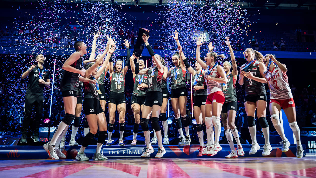 Türkiye shine the brightest and secure their first-ever VNL gold volleyballworld
