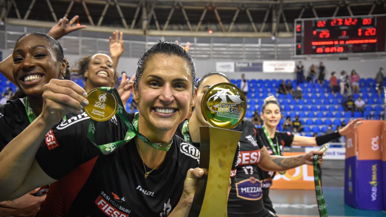 SESI - Bauru - Sesi Vôlei Bauru vence Itambé/Minas e é campeão da Copa  Brasil Feminina 2022