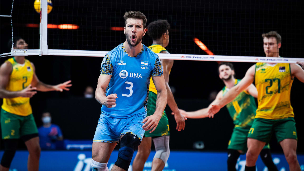 Vnl Men S Highlights Argentina Vs Australia Volleyballworld Com