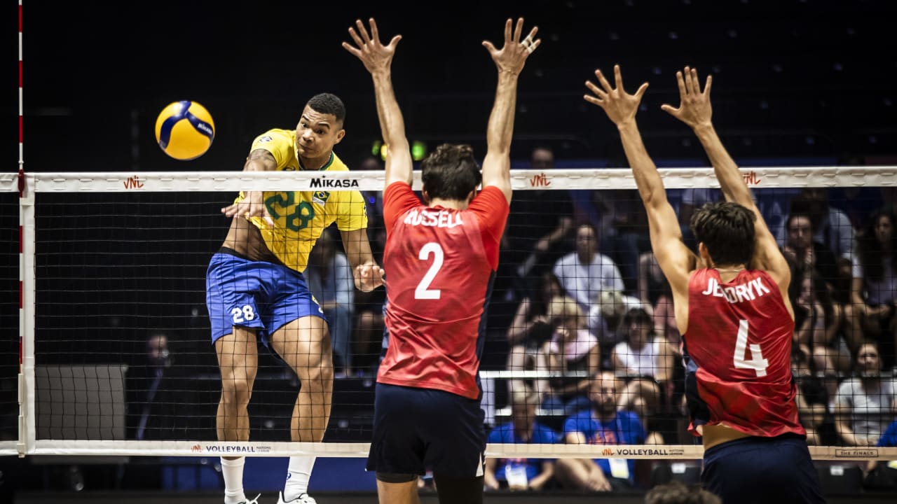 First six athletes on Brazil's VNL squad announced | volleyballworld.com