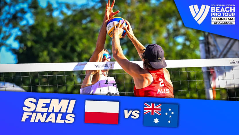Kantor/Zdybek vs. Nicolaidis/Carracher - Semi Finals Highlights | Chiang Mai 2023 #BeachProTour