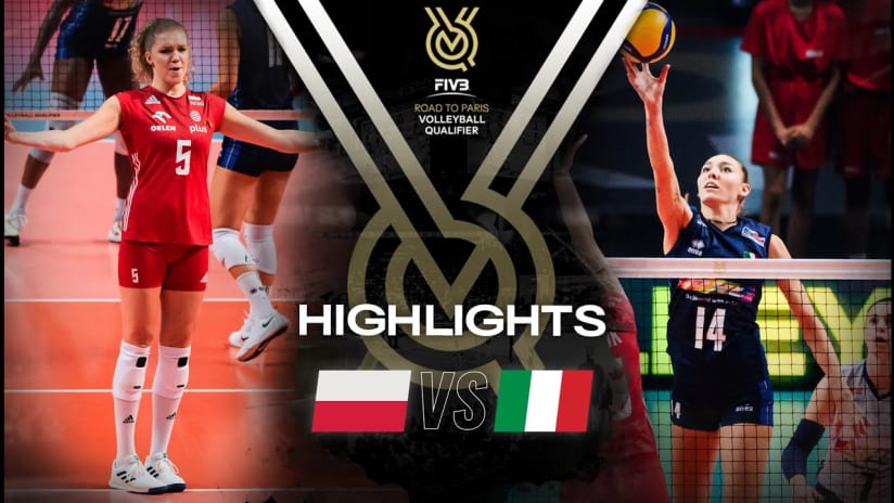 🇵🇱 POL vs. 🇮🇹 ITA - Highlights | Women's OQT 2023