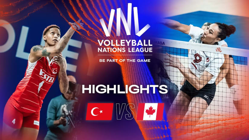 🇹🇷 TUR vs. 🇨🇦 CAN - Highlights Week 2 | Women's VNL 2023