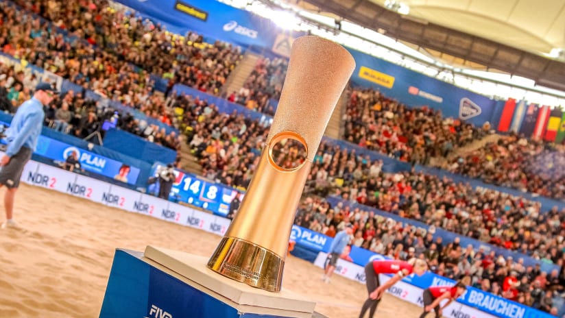 FIVB BV World Championship trophy - Hamburg 2019
