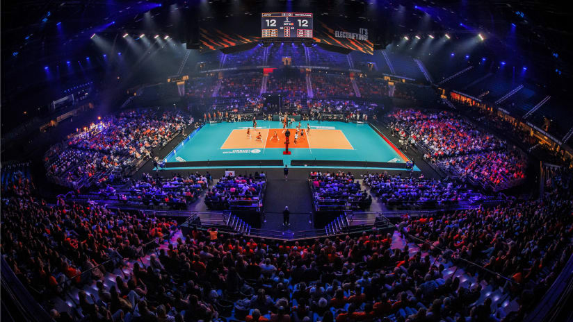 The Netherlands take on Japan in Rotterdam during the 2022 Women's World Championship