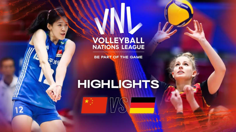 🇨🇳 CHN vs. 🇩🇪 GER - Highlights Week 1 | Women's VNL 2023