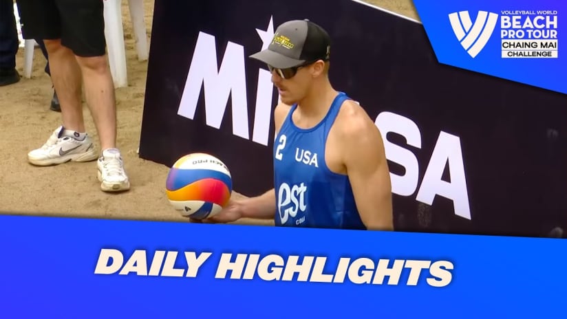 Daily Highlights Men's - Day 2 | Highlights Chiang Mai 2023 #BeachProTour