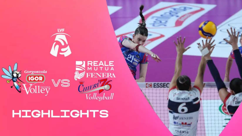 Novara vs. Chieri | Highlights | LVF A1 | 1a Giornata - Ritorno