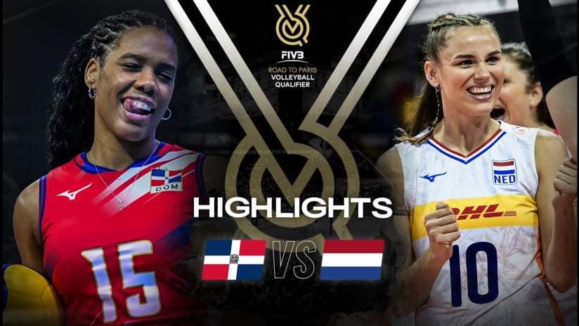 🇩🇴 DOM vs. 🇳🇱 NED - Highlights | Women's OQT 2023