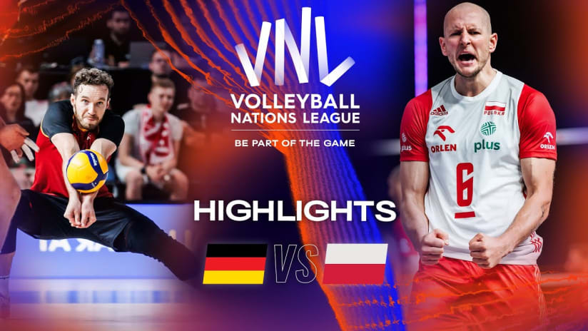 🇩🇪 GER vs. 🇵🇱 POL - Highlights Week 2 | Men's VNL 2023