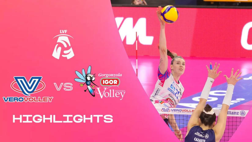 Milano vs. Novara | Highlights | LVF A1 | 7a Giornata - Ritorno