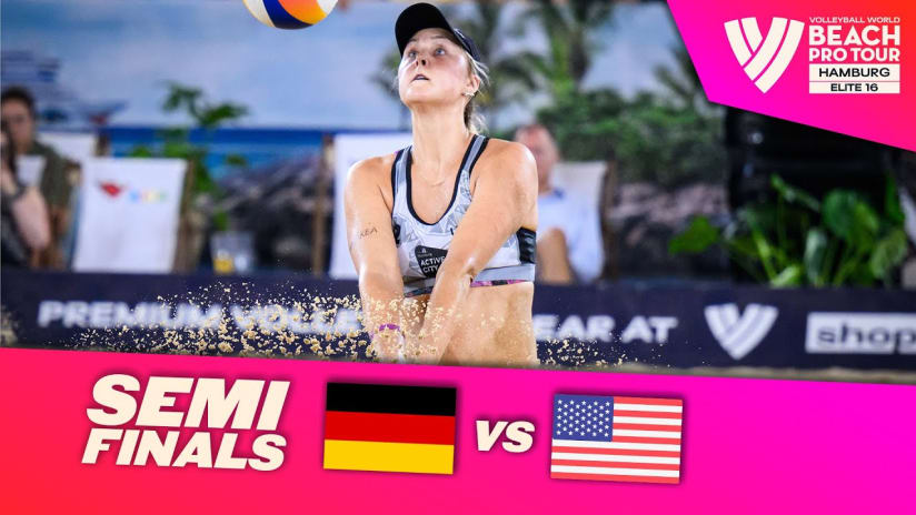 Nuss/Kloth vs. Müller/Tillmann - Semi Finals Highlights Hamburg 2023 #BeachProTour
