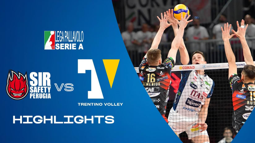 Perugia vs. Trentino | Highlights | Superlega | 21a Giornata