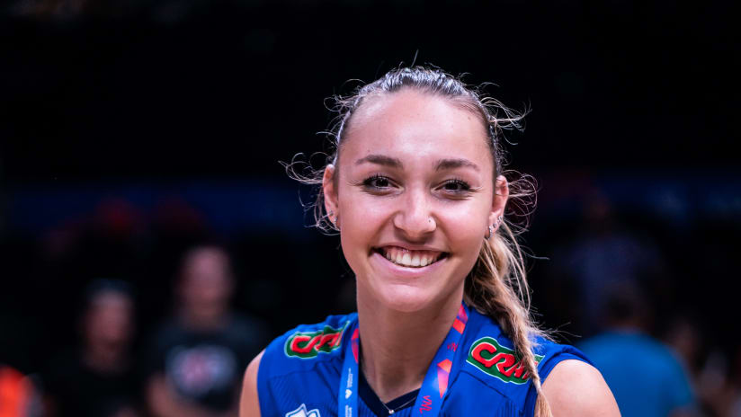 Italy celebrate VNL 2022 gold!