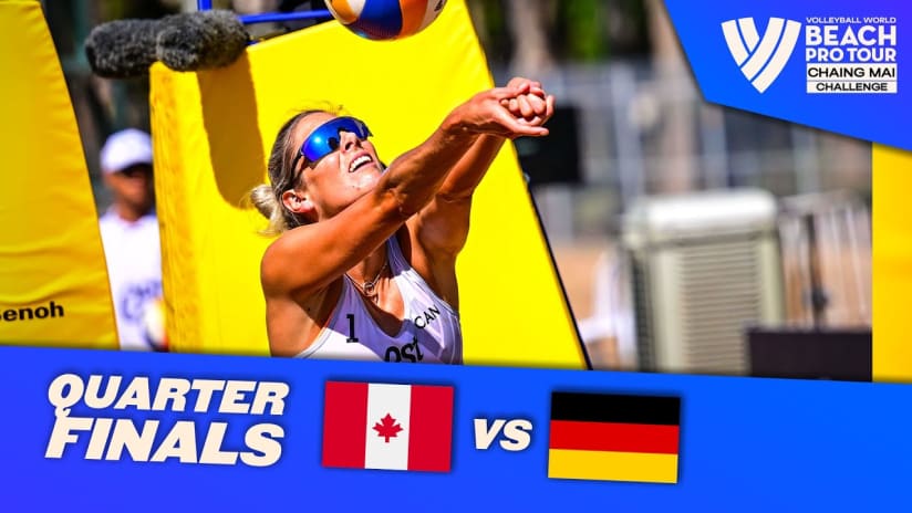 Pavan/McBain vs. Ittlinger/Borger - Quarter Finals Highlights | Chiang Mai 2023 #BeachProTour