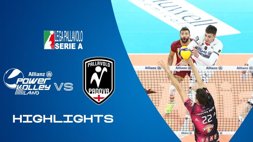 Milano vs. Padova | Highlights | Superlega | 7a Giornata