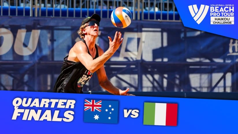 Hodges/Schubert vs. Dal Corso/Viscovich - Quarter Finals Highlights Haikou 2023 #BeachProTour