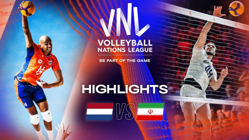 🇳🇱 NED vs. 🇮🇷 IRI - Highlights Week 2 | Men's VNL 2023