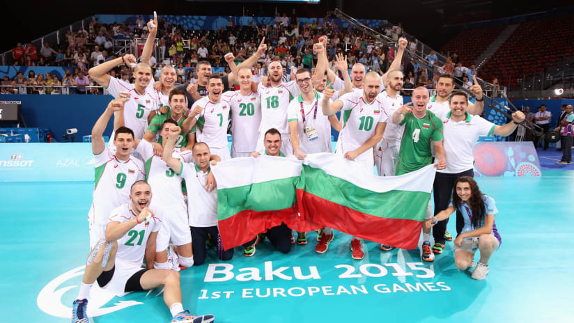 Bulgaria men's B national team at European Games 2015