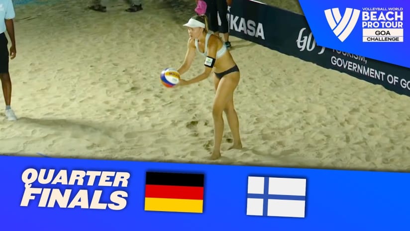 Ittlinger/Borger vs. Ahtiainen/Lahti - Quarter Finals Highlights Goa 2023 #BeachProTour