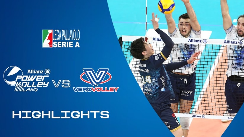 Milano vs. Monza | Highlights | Superlega | 19a Giornata