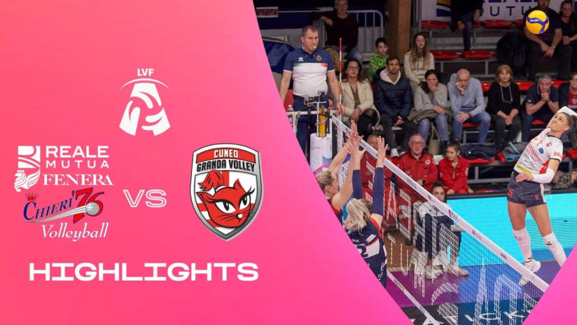 Chieri vs. Cuneo | Highlights | LVF A1 | 12a Giornata