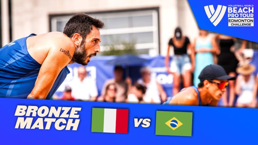Cottafava/Nicolai vs. Pedro Solberg/Guto - Bronze Match Highlights Edmonton 2023 #BeachProTour