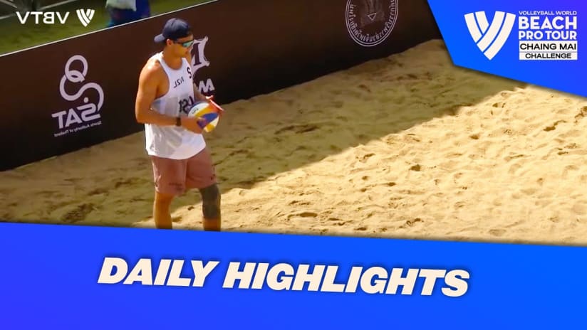 Daily Highlights Men's - Day 1 | Highlights Chiang Mai 2023 #BeachProTour