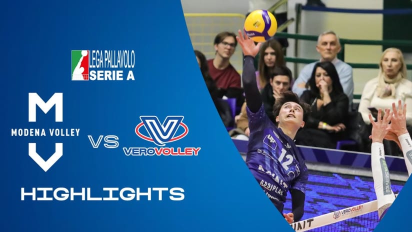 Monza vs. Modena | Highlights | Superlega | 14a Giornata