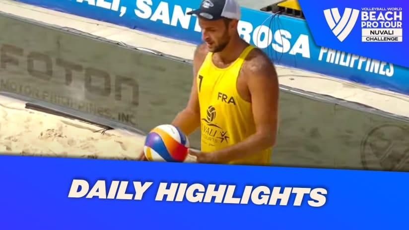 Daily Highlights Men's - Day 2 | Highlights Nuvali 2023 #BeachProTour