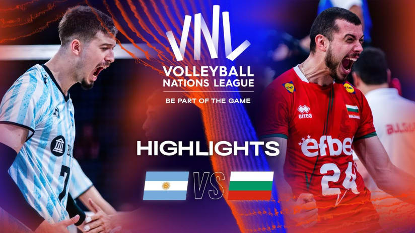 🇦🇷 ARG vs. 🇧🇬 BUL - Highlights Week 2 | Men's VNL 2023