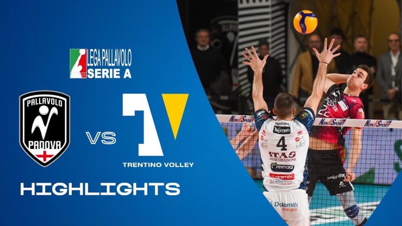 Padova vs. Trentino | Highlights | Superlega | 11a Giornata