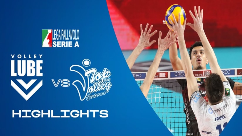 Civitanova vs. Cisterna | Highlights | Superlega | 20a Giornata