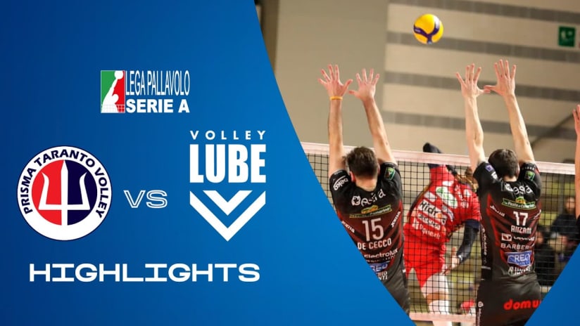 Taranto vs. Civitanova | Highlights | Superlega | 18a Giornata