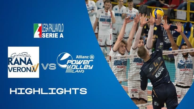 Verona vs. Milano | Highlights | Superlega | 9a Giornata