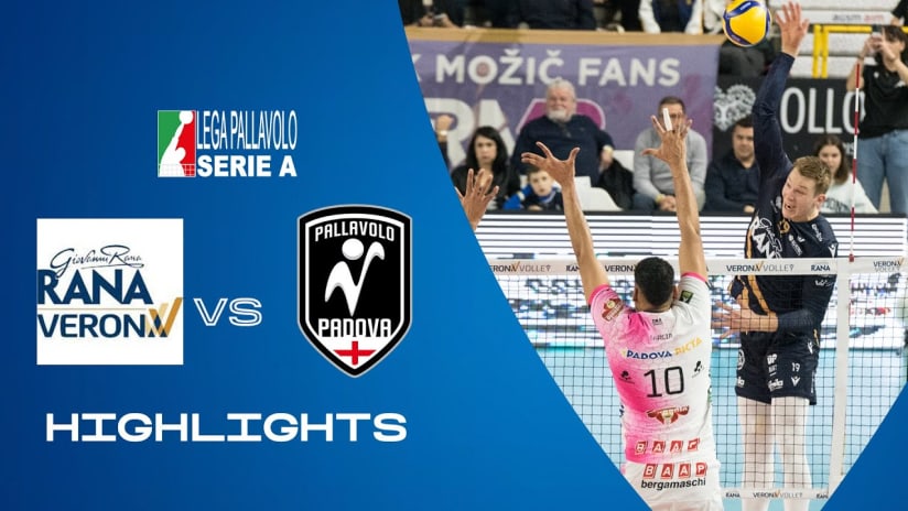 Verona vs. Padova | Highlights | Superlega | 17a Giornata