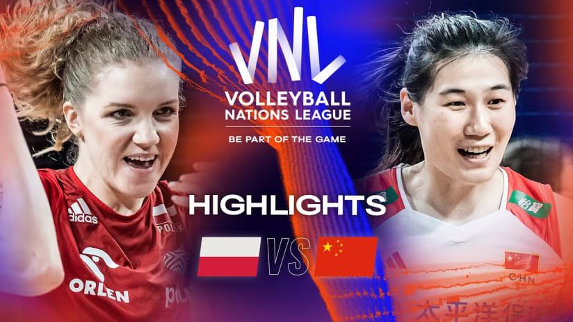 🇵🇱 POL vs. 🇨🇳 CHN - Highlights Week 2 | Women's VNL 2023