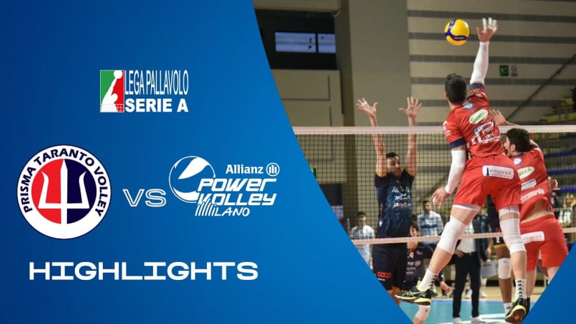 Taranto vs. Milano | Highlights | Superlega | 21a Giornata