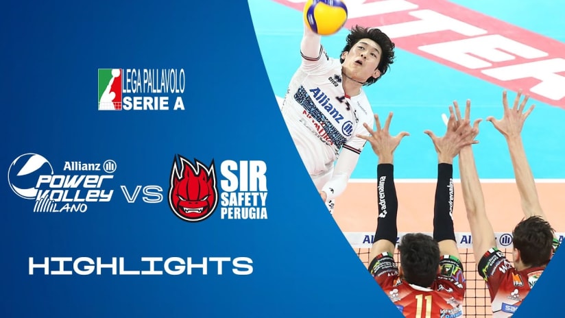 Milano vs. Perugia | Highlights | Superlega | 22a Giornata