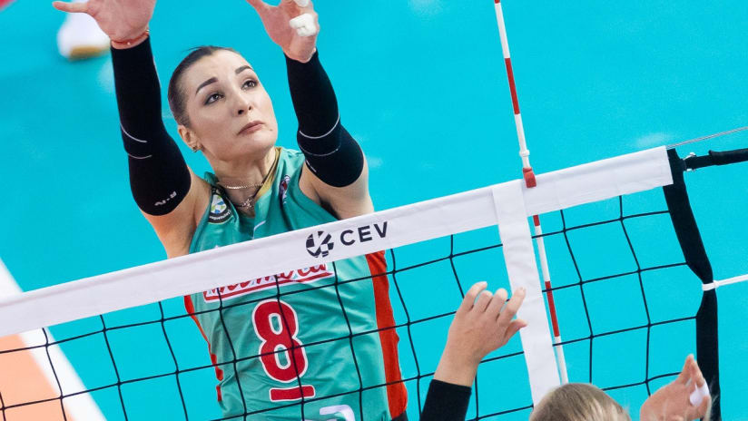 Irina Voronkova in action (source: cev.eu)