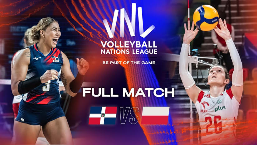 🇩🇴 DOM vs. 🇵🇱 POL - Highlights Week 2 | Women's VNL 2023