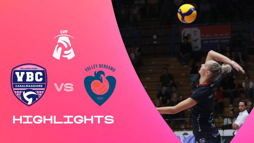 Casalmaggiore vs. Bergamo | Highlights | LVF A1 | 1a Giornata
